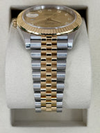 2025 Rolex Datejust 41mm 126333 Two-Tone Jubilee Champagne Diamond Dial