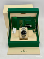 2024 Rolex Datejust 36mm 126200 Stainless Steel Jubilee Black Dial