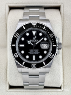 2024 Rolex Submariner 41mm 126610LN Stainless Steel Black Dial