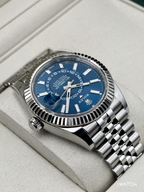 2025 Rolex Sky-Dweller 42mm 336934 Jubilee Blue Dial