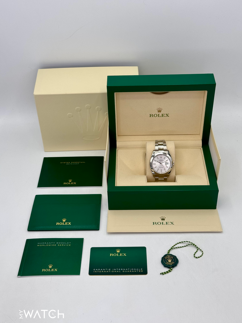 NEW 2025 Rolex Datejust 41mm 126300 Stainless Steel Oyster Silver Dial