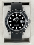 2024 Rolex Yacht-Master 42mm 226659 White Gold Oysterflex Black Dial