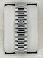 2022 Rolex Day-Date 40mm 228396TBR Ice Blue Diamond Baguette Dial