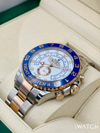 Rolex Yacht-Master II 44mm 116681 Two-Tone White Dial