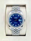 NEW 2026 Rolex Datejust 41mm 126334 Stainless Steel Jubilee Blue Diamond Dial