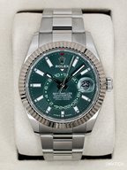 2025 Rolex Sky-Dweller 42mm 336934 Oyster Green Dial