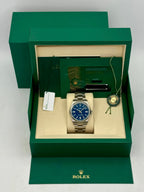 2025 Rolex Oyster Perpetual 41mm 134300 Med Blue Dial