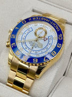 2023 Rolex Yacht-Master II 44mm 116688 18K Yellow Gold White Dial