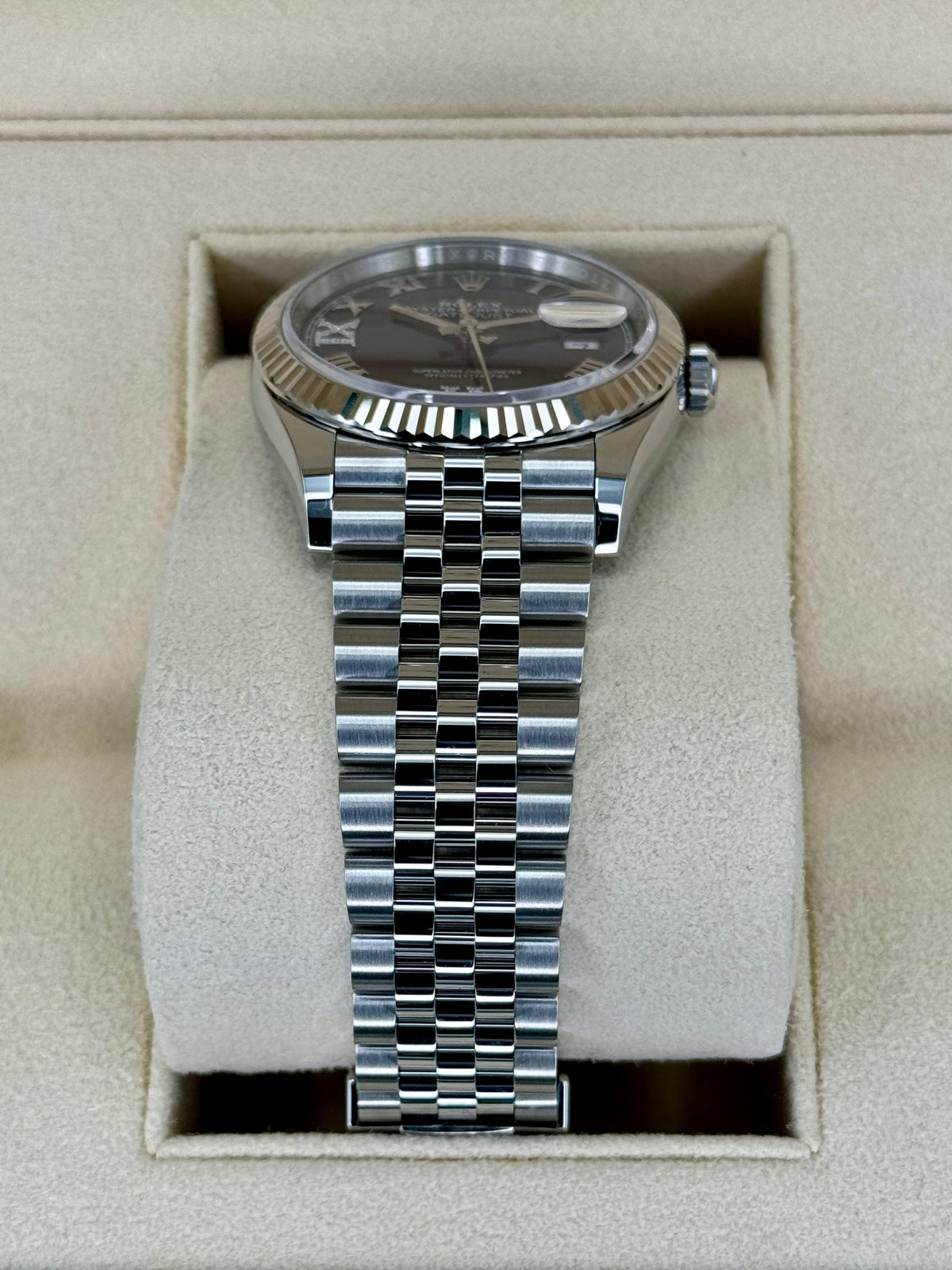 NEW 2025 Rolex Datejust 36mm 126234 Stainless Steel Jubilee Purple Dial