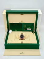 NOS 2021 Rolex GMT-Master II 40mm 126755SARU Pepsi Rose Gold Sapphire Ruby