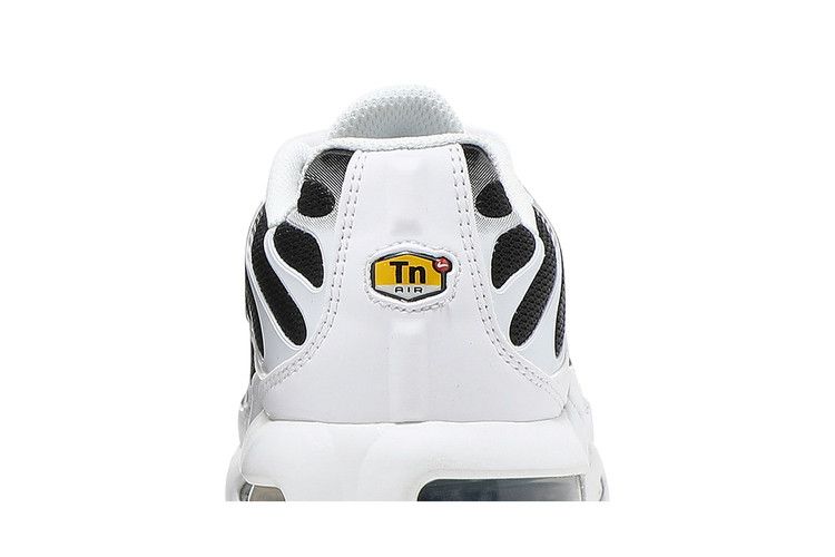 Nike Air Max Plus White Metallic Pewter Black (GS)