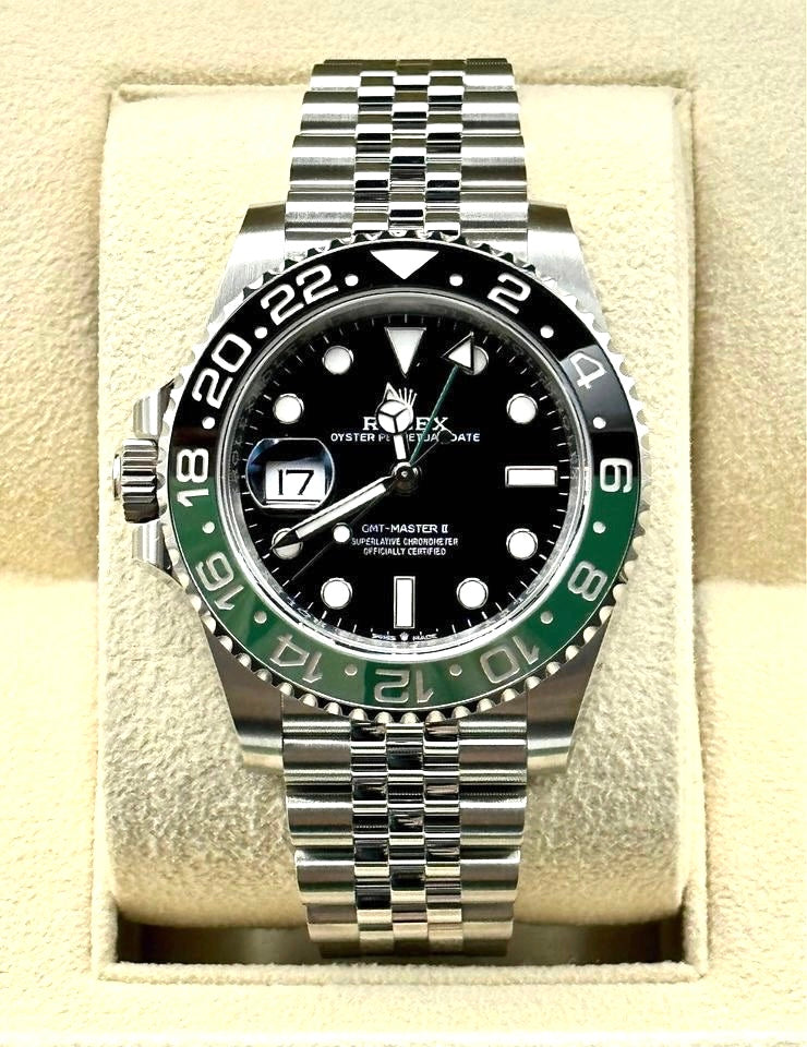 NEW 2023 Rolex GMT-Master II "Sprite" 40mm 126720VTNR Jubilee