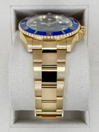 2022 Rolex Submariner "Bluesy" 41mm 126618LB Yellow Gold Blue Dial