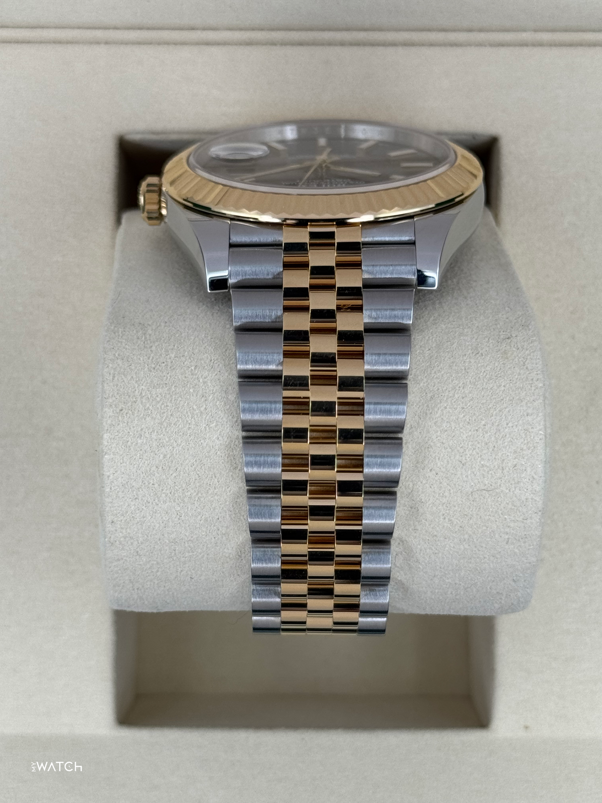 NEW 2025 Rolex Datejust 41mm 126333 Two-Tone Jubilee Black Dial (STICKERED)