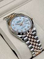 NEW 2026 Rolex Datejust 36mm 126231 Two-Tone Jubilee Mother of Pearl Diamond Dial
