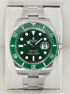 2015 Rolex Submariner Hulk 40mm 116610LV Green Dial