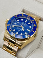 2025 Rolex Deepsea 44mm 136668LB 18K Yellow Gold Blue Dial
