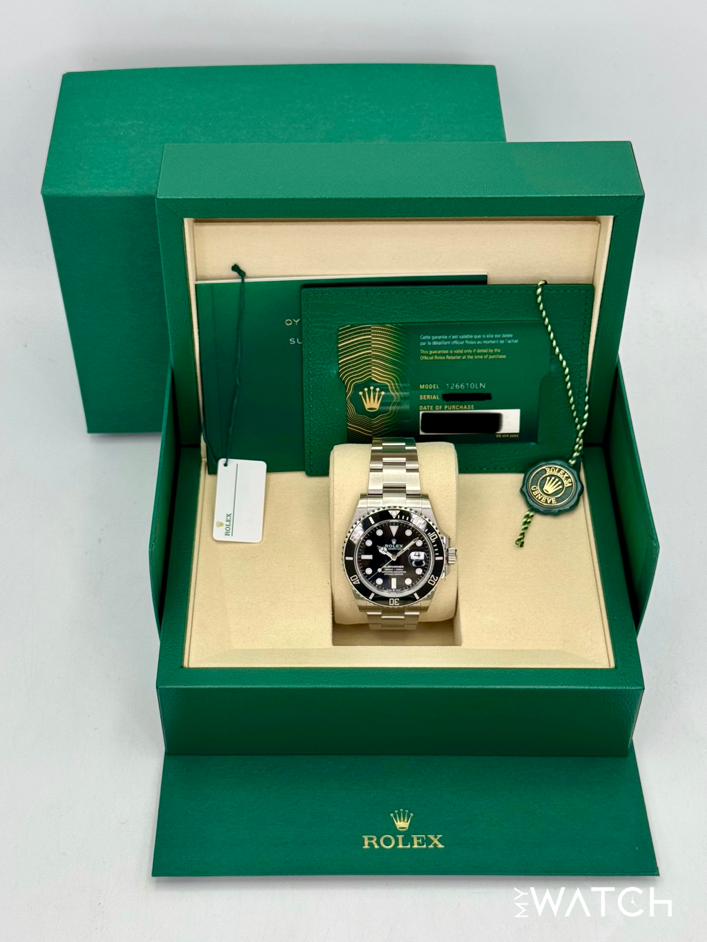 NEW 2025 Rolex Submariner 41mm 126610LN Stainless Steel Black Dial (STICKERED)