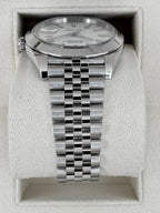 2024 Rolex Datejust 41mm 126300 Stainless Steel Jubilee White Dial