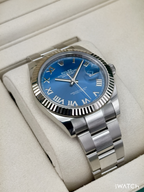 NEW 2026 Rolex Datejust 41mm 126334 Stainless Steel Oyster Azzurro Blue Dial