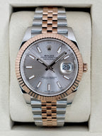 2025 Rolex Datejust 41mm 126331 Two-Tone Jubilee Sundust Dial