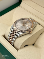 2022 Rolex Datejust 41mm 126331 Two-Tone Jubilee Sundust Diamond Dial