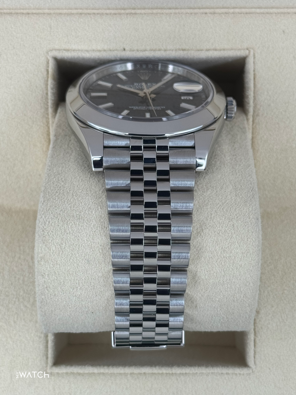 2023 Rolex Datejust 41mm 126300 Stainless Steel Jubilee Blue Dial