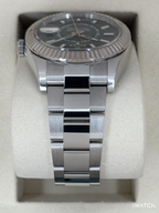 2025 Rolex Sky-Dweller 42mm 336934 Stainless Steel Oyster Green Dial
