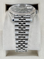 2024 Rolex Datejust 41mm 126334 Stainless Steel Jubilee Green Motif Dial