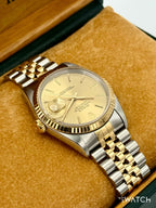 1991 Rolex Datejust 36mm 16233 Two-Tone Jubilee Champagne Dial