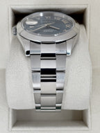 2023 Rolex Datejust 41mm 126300 Stainless Steel Oyster Blue Roman Numeral Dial
