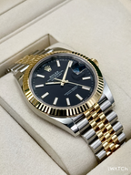 NEW 2026 Rolex Datejust 41mm 126333 Two-Tone Jubilee Black Dial