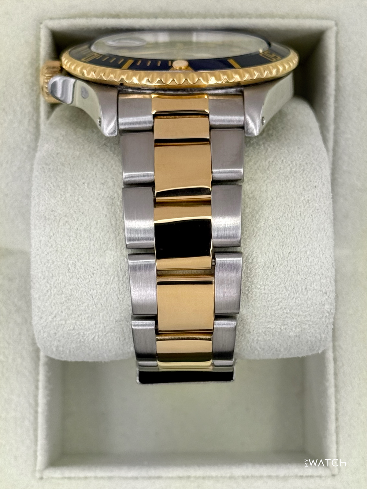 1987 Rolex Submariner 40mm 16803 Two-Tone Blue/Purple Dial