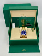 2026 Rolex Deepsea 44mm 136668LB 18K Yellow Gold Blue Dial