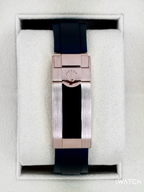 2023 Rolex Yacht-Master 40mm 126655 Rose Gold Oysterflex Black Dial