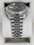 2024 Rolex Datejust 41mm 126300 Stainless Steel Jubilee Rhodium Dial