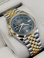 2022 Rolex Datejust 36mm 126233 Two-Tone Jubilee Wimbledon Dial