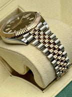 2020 Rolex Datejust 41mm 126331 Two-Tone Rose Gold Chocolate Dial