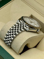2017 Rolex Datejust 41mm 126334 Jubilee White Stick Dial