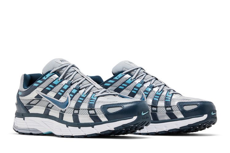 Nike P-6000 Armory Navy Flat Silver