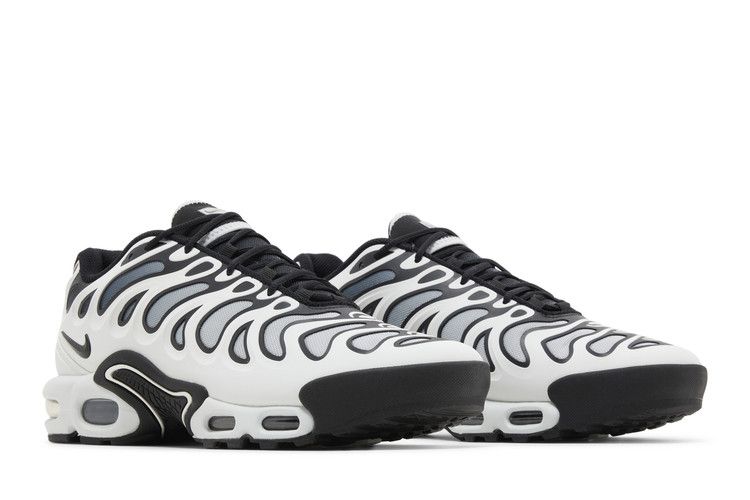 Nike Air Max Plus Drift White Black Metallic Silver