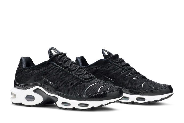Nike Air Max Plus SE Black Snakeskin White (Women's)