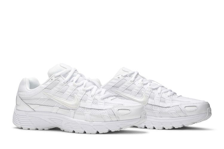 Nike P-6000 Triple White (Women's)