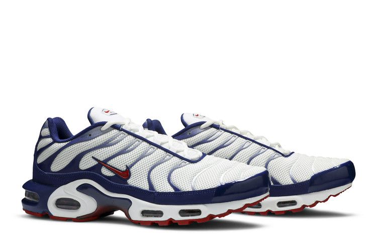 Nike Air Max Plus White Red Blue