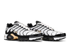 Nike Air Max Plus White Black Metallic Gold
