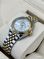 2020 Rolex Lady Datejust 28mm 279173 Two-Tone Jubilee Silver Dial