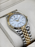 NEW 2026 Rolex Datejust 36mm 126233 Two-Tone Jubilee White Dial