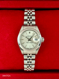 2002 Rolex Lady Datejust 26mm 79160 Stainless Steel Jubilee Silver Dial