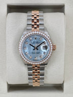 NEW 2026 Rolex Datejust 28mm 279381RBR Mother of Pearl Diamond Dial