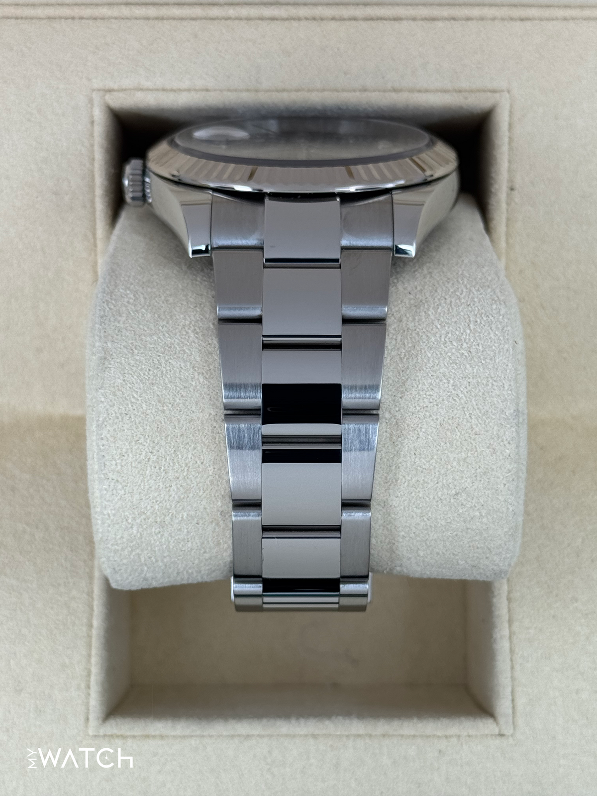 2022 Rolex Datejust 41mm 126334 Stainless Steel Oyster Rhodium Diamond Dial